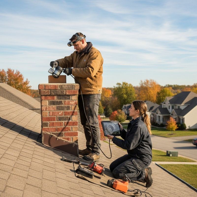 Chimney Inspecting detail