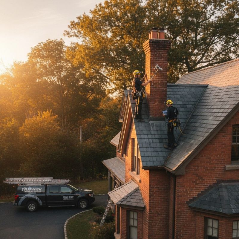 Chimney Inspecting detail
